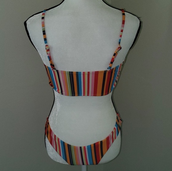 Colorful Thong Bikini - Picture 2 of 3